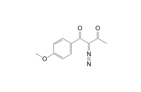 2-diazo-1-(p-methoxyphenyl)-1,3-butanedione