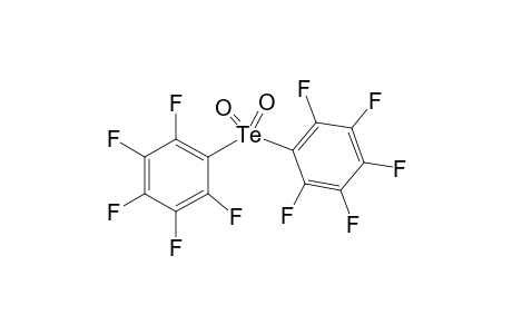 bis( Pentafluorophenyl) tellurium(VI)-oxide