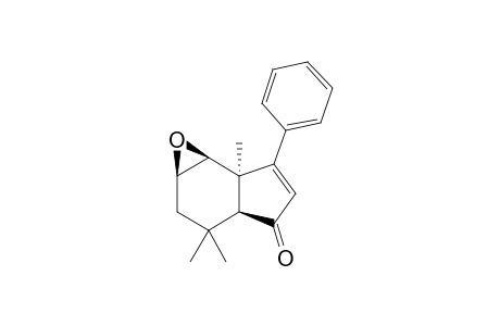 (1aR,3aS,6aR,6bS)-3,3,6a-Trimethyl-6-phenyl-1a,2,3,3a,6a,6b-hexahydro-1-oxacyclopropa[e]inden-4-one