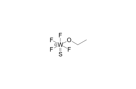 TETRAFLUOROETHOXYTHIOTUNGSTENATE ANION