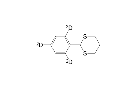 1,3-Dithiane, 2-(phenyl-2,4,6-D3)-