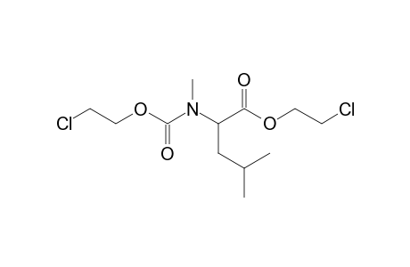 L-Leucine, N-(2-chloroethoxycarbonyl)-N-methyl-, 2-chloroethyl ester