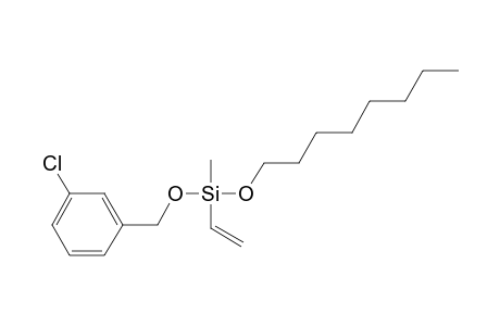 Silane, methylvinyl(3-chlorobenzyloxy)octyloxy-