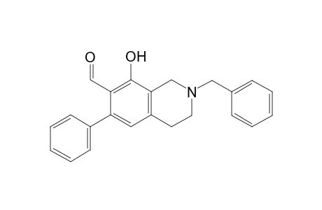 2-Benzyl-8-hydroxy-6-phenyl-1,2,3,4-tetrahydroisoquinoline-7-carbaldehyde