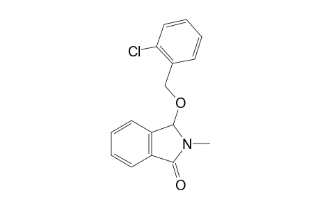 3-((2-chlorobenzyl)oxy)-2-methylisoindolin-1-one