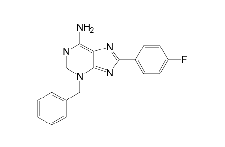 3-Benzyl-8-(4-fluorophenyl)adenine