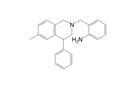 2-( o-Aminobenzyl)-4-phenyl-6-methyl-1,2,3,4-tetrahydroisoquinoline