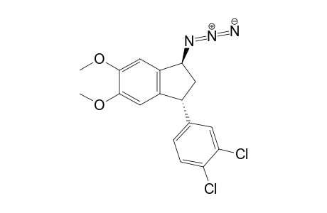 (1S,3R)-1-Azido-3-(3,4-dichlorophenyl)-5,6-dimethoxyindan