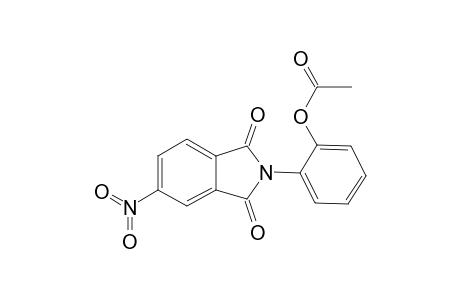 1H-isoindole-1,3(2H)-dione, 2-[2-(acetyloxy)phenyl]-5-nitro-