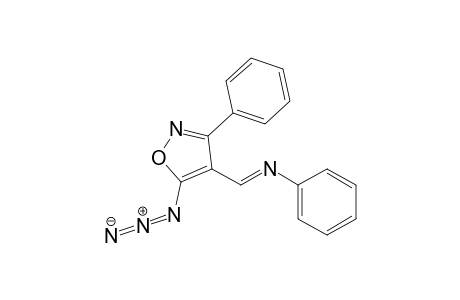 5-Azido-3-phenyl-4-(N-phenyliminomethyl)isoxazole