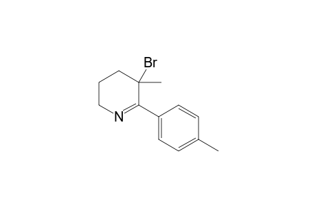 5-Bromo-5-methyl-6-(4-methylphenyl)-2,3,4,5-tetrahydropyridine