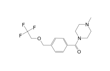 1-Methyl-4-{4-[(2,2,2-trifluoroethoxy)methyl]benzoyl}piperazine