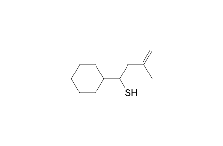 1-cyclohexyl-3-methyl-3-butene-1-thiol