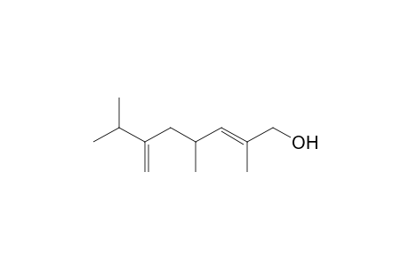 (2E)-2,4,7-Trimethyl-6-methylideneoct-2-en-1-ol