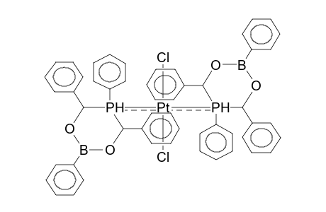 TRANS-BIS(2,4,5,6-TETRAPHENYL-1,3,2,5-DIOXABORAPHOSPHORINANE)PLATINADICHLORIDE