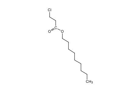 PROPIONIC ACID, 3-CHLORO-, NONYL ESTER