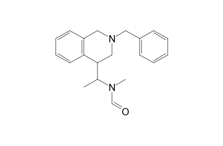 2-Benzyl-4-[1'-(N'-formyl-N-methylamino)ethyl]-1,2,3,4-tetrahydroisoquinoline