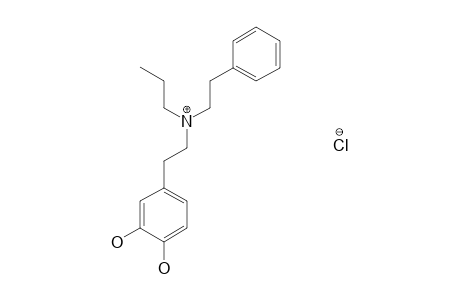 4-[2-(phenethylpropylamino)ethyl]pyrocatechol, hydrochloride