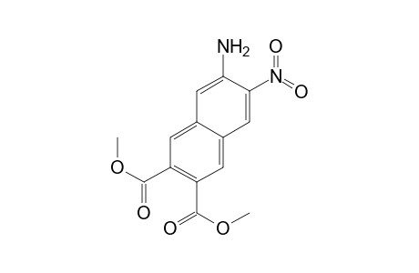 2,3-Naphthalenedicarboxylic acid, 6-amino-7-nitro-, dimethyl ester