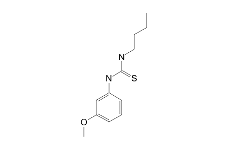 1-butyl-3-(m-methoxyphenyl)-2-thiourea