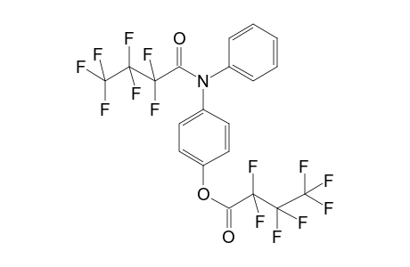 4-Hydroxydiphenylamine, N,o-bis(heptafluorobutyryl)-