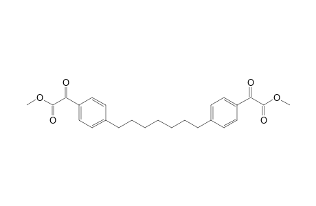 DIMETHYL-2,2'-DIOXO-2,2'-[HEPTAN-1,7-DIYLDI-(PARA-PHENYLENE)]-DIETHANOATE