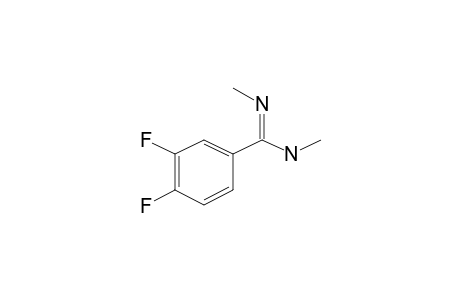 3,4-Difluorobenzimidamide, N,N'-dimethyl