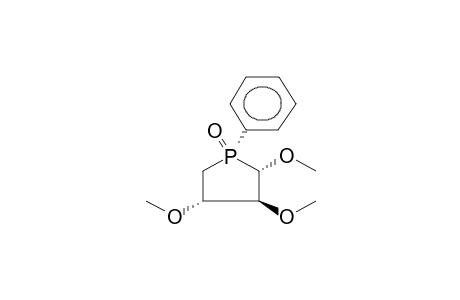 T-2,C-3,T-4-TRIMETHOXY-1-PHENYLPHOSPHOLANE-R-1-OXIDE