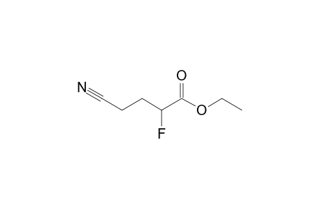 Ethyl 4-cyano-2-fluorobutanoate