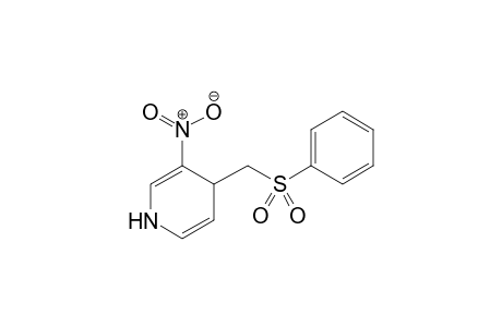 4-(benzenesulfonylmethyl)-3-nitro-1,4-dihydropyridine