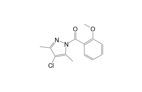 2-[(4-chloro-3,5-dimethyl-1H-pyrazol-1-yl)carbonyl]phenyl methyl ether