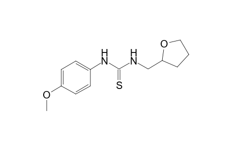 N-(4-methoxyphenyl)-N'-(tetrahydro-2-furanylmethyl)thiourea