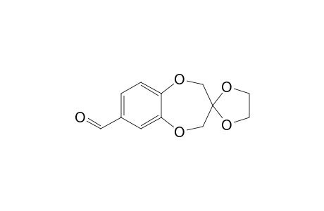 2,4-Dihydrospiro{benzo[b][1,4]dioxepine-3,2''-[1,3]dioxolane}-7-carboxaldehyde