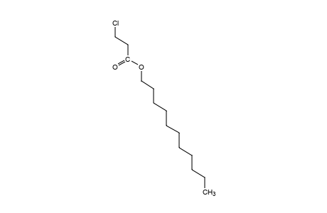 PROPIONIC ACID, 3-CHLORO-, UNDECYL ESTER