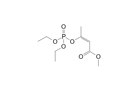 (Z)-3-diethoxyphosphoryloxy-2-butenoic acid methyl ester