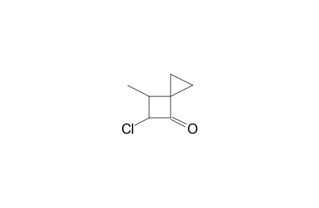 5-Chloranyl-4-methyl-spiro[2.3]hexan-6-one