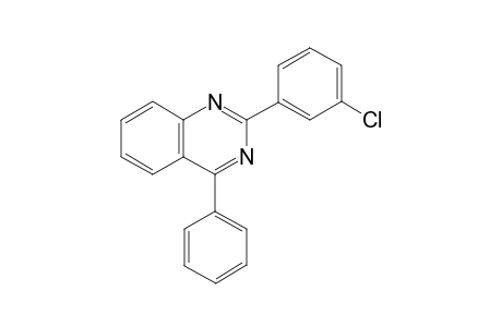 2-(3-Chlorophenyl)-4-phenylquinazoline