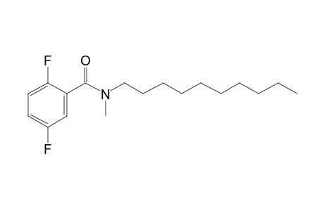 Benzamide, 2,5-difluoro-N-methyl-N-decyl-