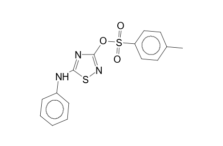 3-(4-Methylphenylsulphonyloxy)-5-anilino-1,2,4-thiadiazole