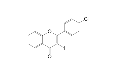 2-(4-Chlorophenyl)-3-iodanyl-chromen-4-one