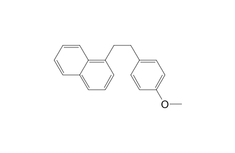 1-[2-(4-methoxyphenyl)ethyl]naphthalene