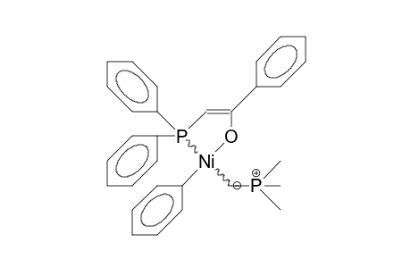 2-(Trimethylphosphonio-methyl)-2,3,3,5-tetraphenyl-1-oxa-3-phospha-2-niccolato-cyclohex-4-ene