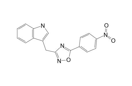 3-(Indol-3-yl)methyl-5-(4-nitrophenyl)-1,2,4-oxadiazole