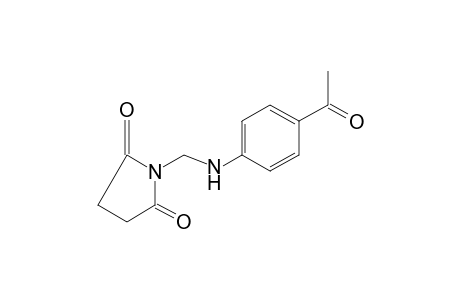 N-(p-acetylanilinomethyl)succinimide