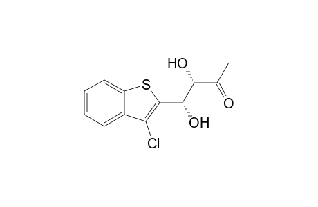 (3S,4S)-4-(3-Chloro-1-benzothiophen-2-yl)-3,4-dihydroxybutan-2-one