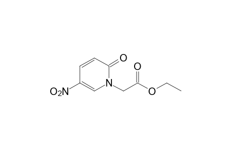 5-nitro-2-oxo-1(2H)-pyridineacetic acid, ethyl ester