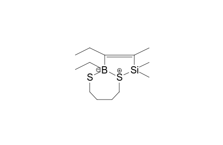 4,5-DIETHYL-2,2,3-TRIMETHYL-1-THIONIA-6-THIA-2-SILA-5-BORATABICYCLO-[5.3.0]-DEC-3-ENE