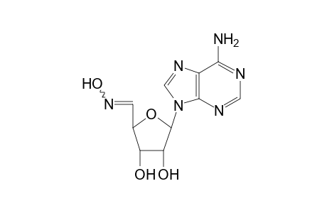 (E/Z)-9-(.beta.-D-ribo-pentodialdo-1,4-furanosyl)adenine oxime