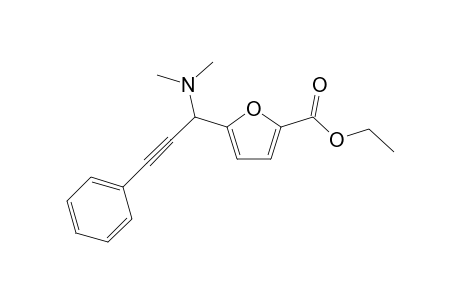 5-[1-Dimethylamino)-3-phenyl-2-propynyl]-2-furan-carboxylic acid Ethyl Ester