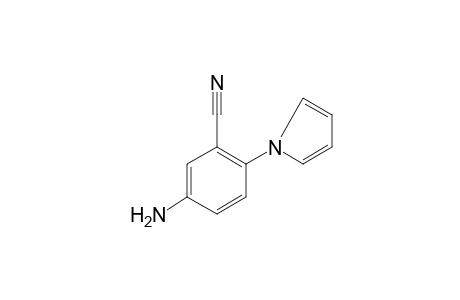 5-amino-2-(pyrrol-1-yl)benzonitrile